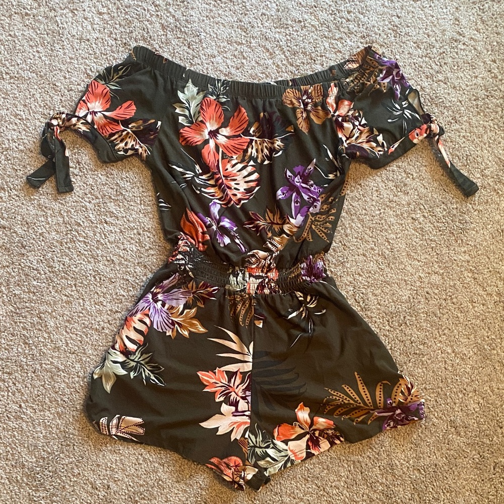 Floral One Piece Romper
